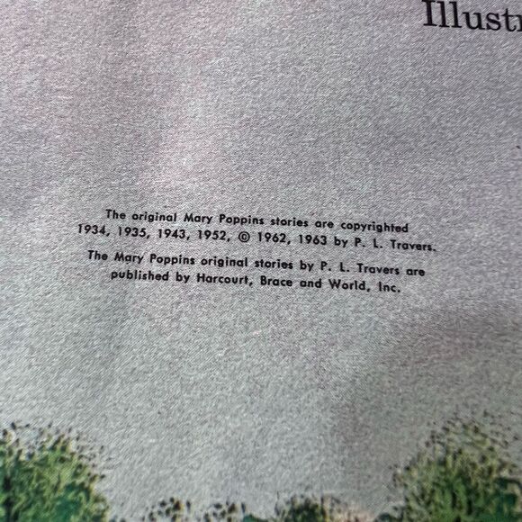 Walt Disney’s Mary Poppins Vintage kids picture book .25 cent Whitman book - Picture 4 of 7